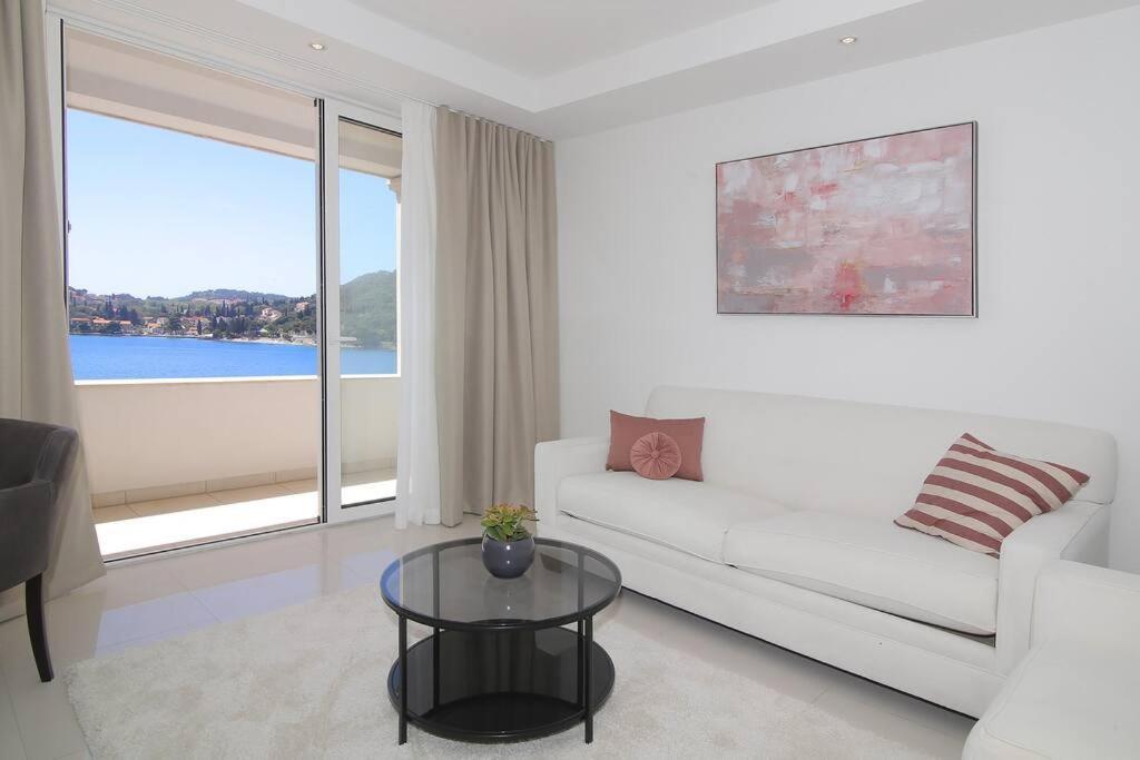 Seaside Apartment M Zaton 5 - Sea View & Parking Экстерьер фото